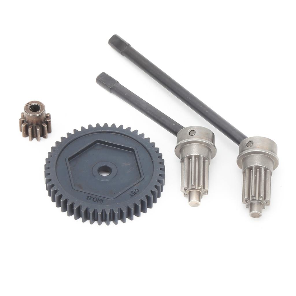 RC Front Drive Shaft Universal Joint with 45T11T Gear for TRAXXAS TRX4TRX6 110 RC Car