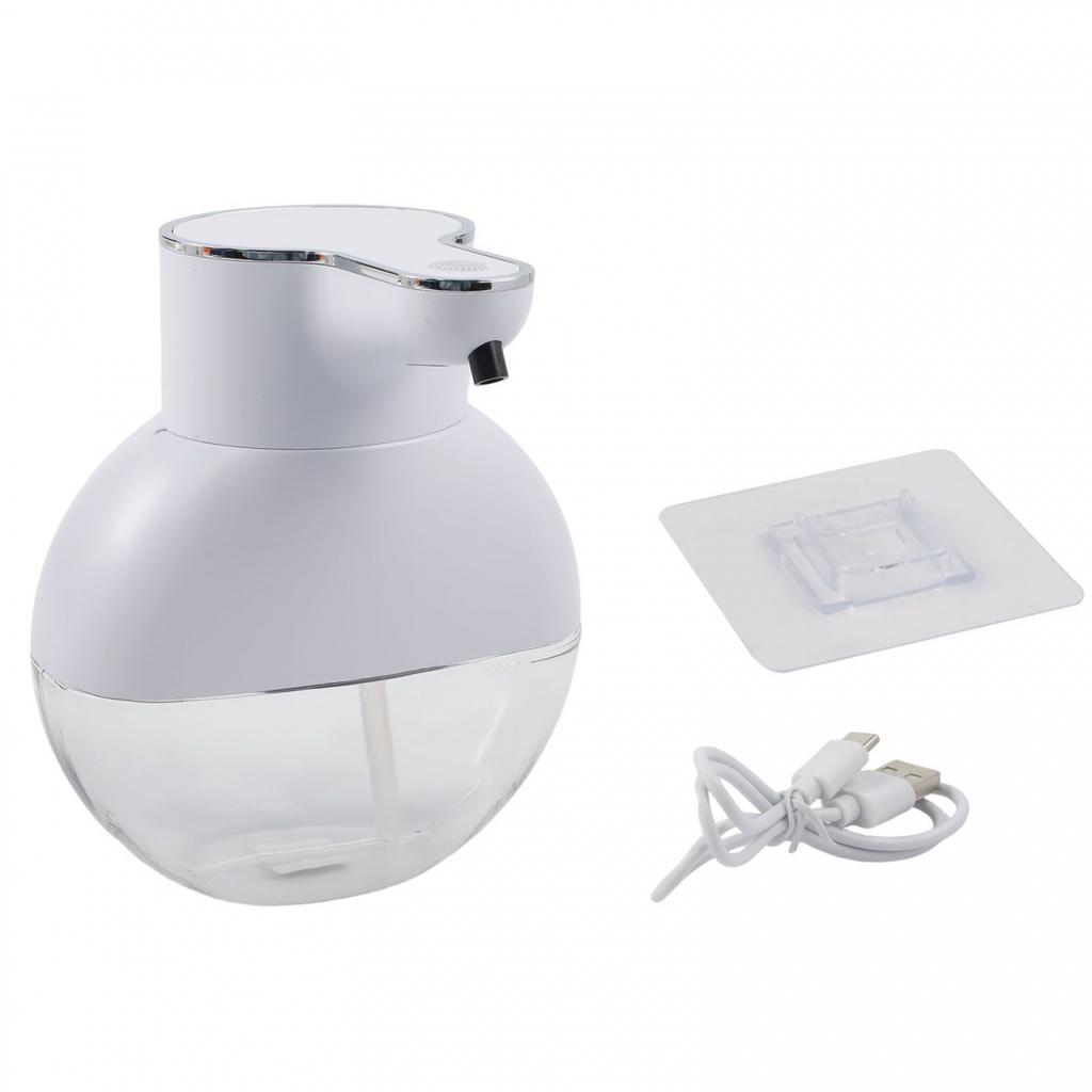Dispenser Sapone Senza Contatto da Parete con Capacità 420ml per Facili Ricariche