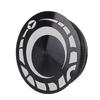Housse anti-poussière creuse pour manivelle de vélo de montagne en alliage d'aluminium noir, accessoire de vélo