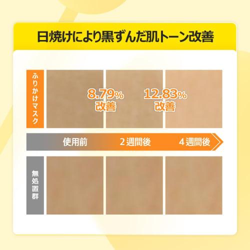 Numbers In (numbuzin) No. 5 Shiratama Glutathione C Furikake Mask 4 pieces | Face pack  Tone balancing care Korean mask pack Beautiful skin sheet mask