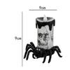 Halloween Decorations Led Candle Light Plastic Spider Lamp For Home Haunted House Bar Halloween Party Decor Horror Props