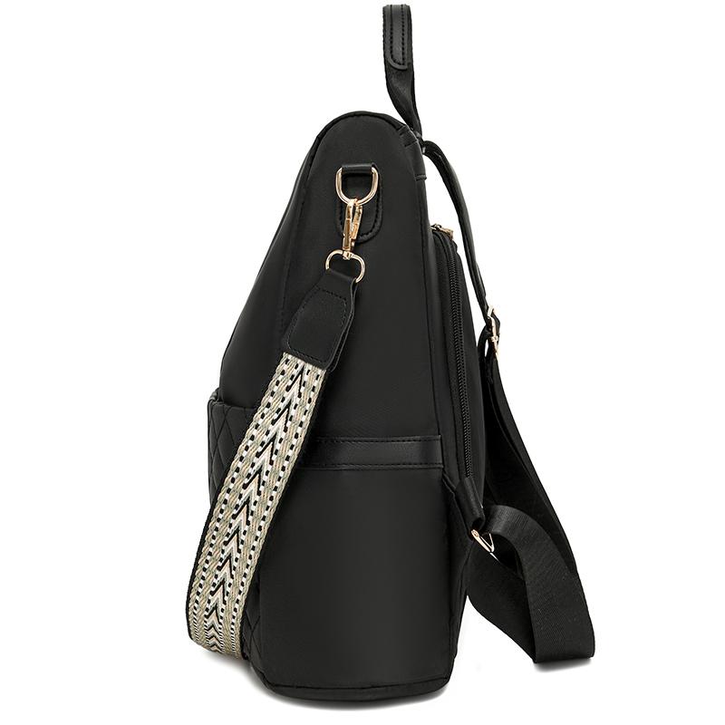 Rhomboid Backpack Women's Large Capacity Lightweight Waterproof Travel Bag Multifunctional Shoulder Bag