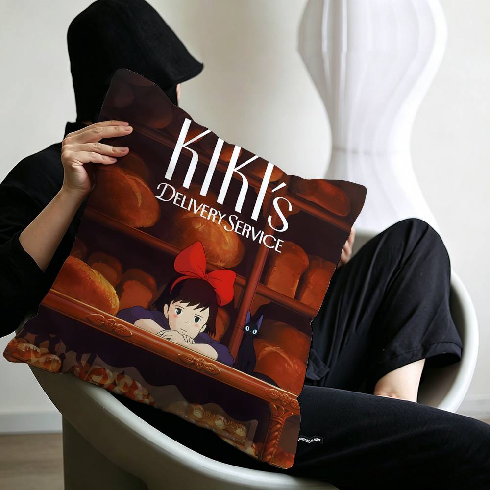 KKikis DDelivery SService Movie Pillow Gifts Home Office Furnishings Bedroom Sofa Car Cushion Cover case xcm