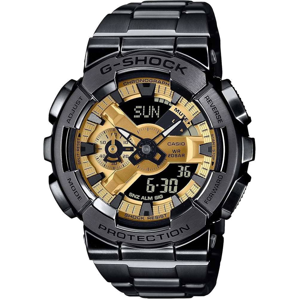 

Casio G-Shock GM-110BD-1A9JF Men s Metal Covered Watch Black