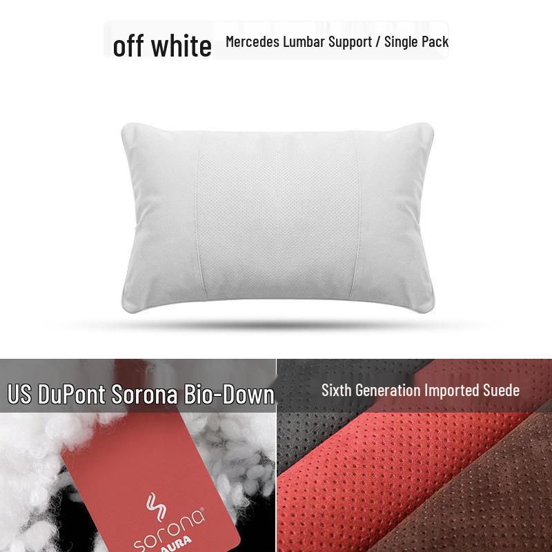 Mercedes S-Class Maybach Headrest Pillow - Car Seat Neck Protection