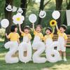 2026 Number Foil Balloons Happy New Year Eve Party Decoration Photo Booth Props Supplies Christmas Home Decor Navidad 2026