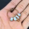 Larimar Pendant Gemstone Jewelry, Copper Electroformed Pendant, Handmade Jewelry Birthstone Pendant, Gift For Him