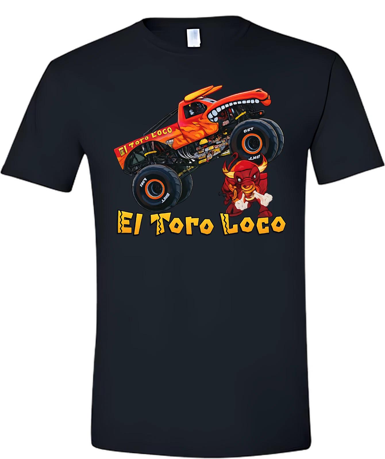 

El Toro Loco Monster Truck Youth Sized Short Sleeve T-Shirt L