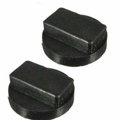 2x Padea de Căpăc de Cauciuc cauciuc negru pentru BMW Seria 1/2/3/4/5/6/7 Z4 i8/3 MINI R50