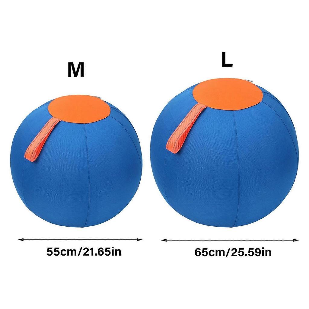 Herding Dog Balls Horse Ball Toy Thickened Anti-Burst Ball Scratch-Resistant Training Ball Stimulates Senses Confidence Toy for Horses Cattle Dogs
