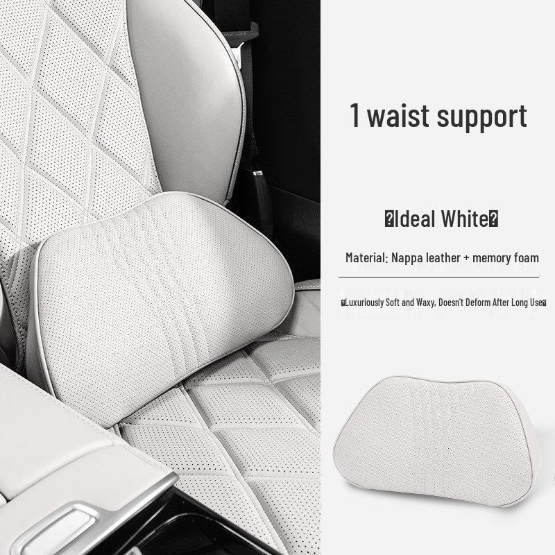 Compatible Neck and Lumbar Support for 26 Nio Models (ES8/ES6/ET5) - Car Headrest Pillow and Backrest Accessories.