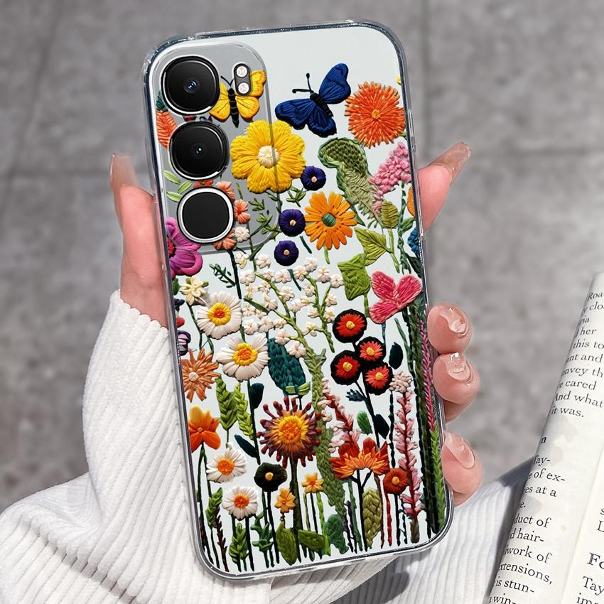 Cute Casing For Vivo Y19s Y19 Y17s Y17 Y16 Y15 Y13 Y12 Y11 Phone Covers Cute Penguin Frog Housing Clear TPU Non Slip Silicone Soft Shell For Vivo Case