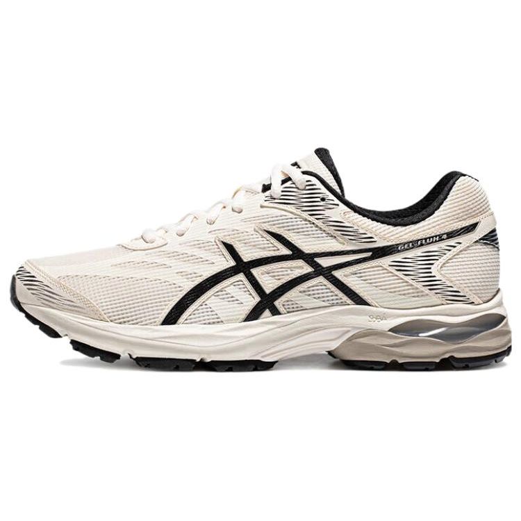 Asics Gel-Flux 4 Comfortable Fashion Fabric Synthetic Leather Shock Absorbing Wear Resistant Breathable Low Top Casual Running Shoes 1011B934-200