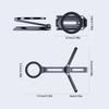 Travel Phone Holder Tripod Magnetic Phone Mount Portable Aluminum Clip  for Handfree Viewing Live Streaming