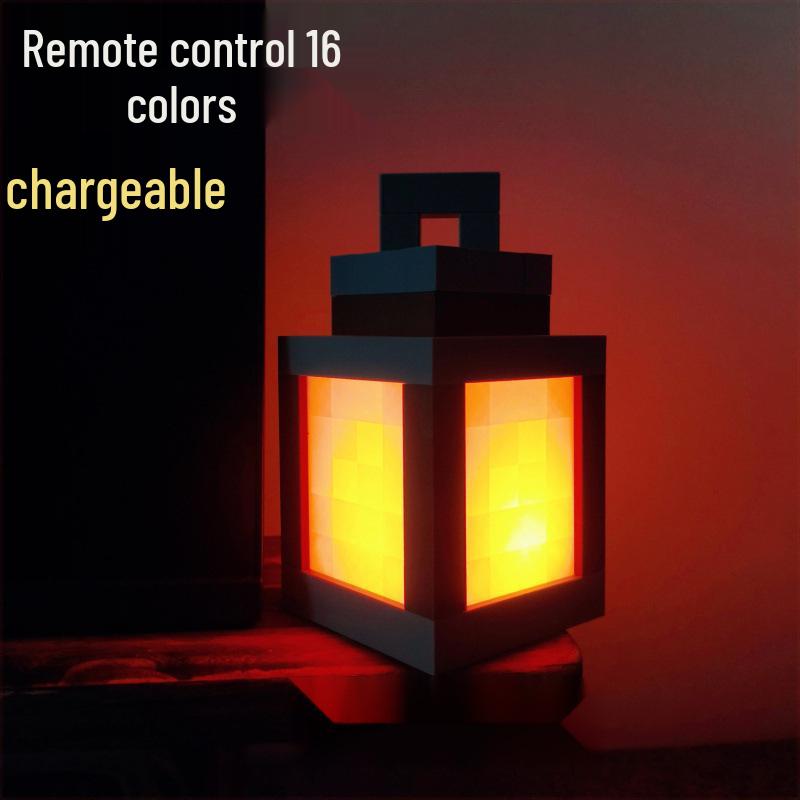 My World Rechargeable Glow Lantern: Children's Bedroom Night Atmosphere Light