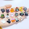 20Pcs New Mini Cute Cartoon Halloween Series Flat Back Resin Cabochons Scrapbooking DIY Jewelry Craft Decoration Accessorie