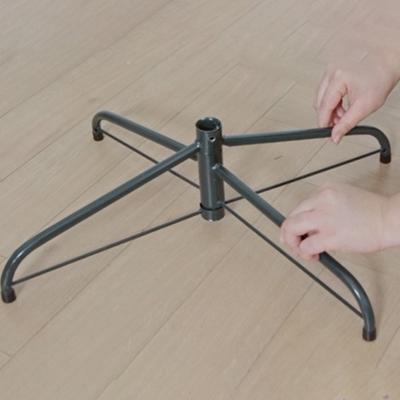 Sturdy Metal Christmas Tree Stand for 6-6.5 Ft Holiday Trees, 19x40 Cm Heavy Duty Iron Base with Easy Setup, Tree Holder