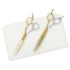 A Japanese Scissors Manufacturer Specializing In GTZ Gold Titanium X Silver Blade Scissors and Thinning Shears Approximately Thinning with a Dedicated