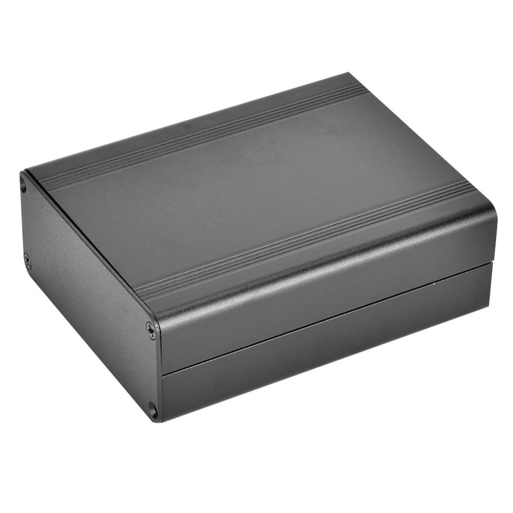 110x88x38 mm Electrical Boxes Black Junction Box Aluminum Alloy Enclosure  Electrical Projects