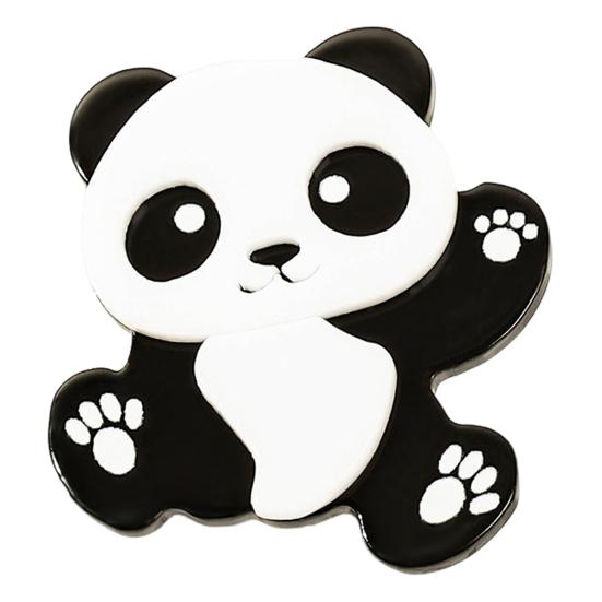 

Заколка для волос в форме панды, противоскользящая дизайнерская заколка для волос, яркий внешний вид, заколка для волос для женщин и девочек, декоративный аксессуар для волос B