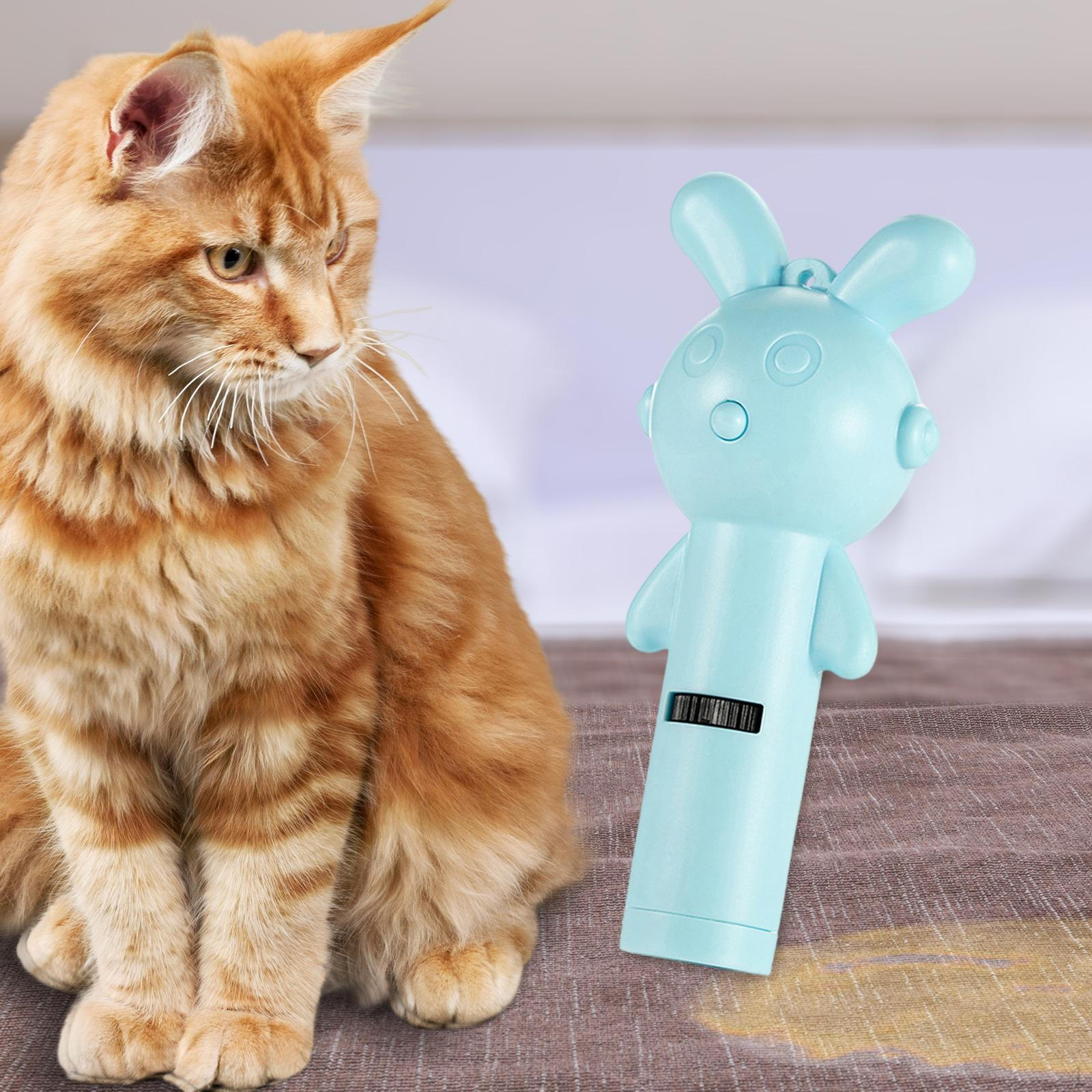 

Интерактивная игрушка для кошек, инструмент для дрессировки и упражнений для кошек, белый синий