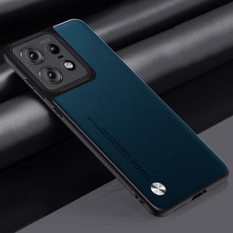 Luxury PU Leather Case for Motorola Edge 50 60Pro Ultra Neo Shockproof Silicone Phone Case for Moto Edge 70 60 Fusion Back Cover