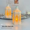Retro LED Candle Light: Creative Luminous Night Light for Festive Parties and Decor.