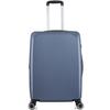 Lot de 3 valises Extensible Rigide Trolley Polycarbonate - LYS Paris 379/3 - Bleu