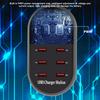 Multi USB Charger Station, 10/20 Port USB Multi Port Charger USB Charging Station for Multiple Device for Smartphone