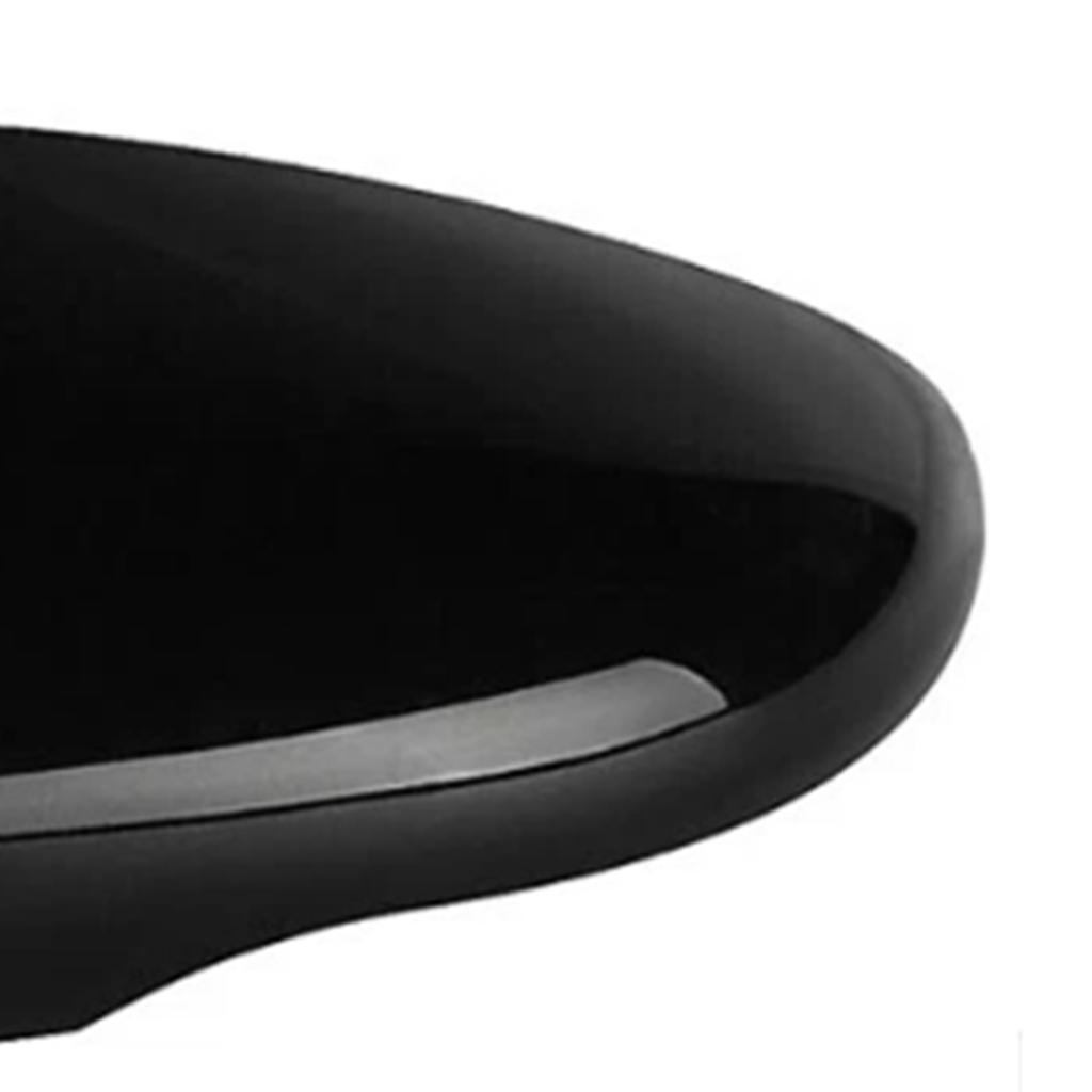 2 Stück Glänzend Schwarz Türflügel Spiegelabdeckkappen Gehäuse Für VW Golf MK6 2009-2013
