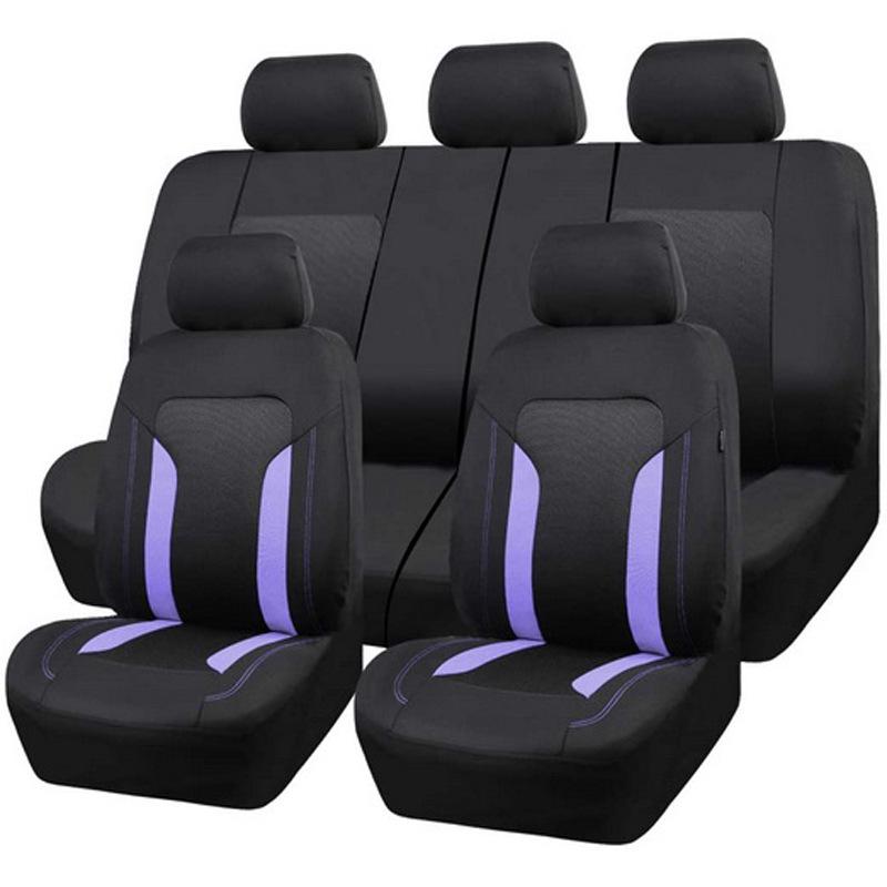 Acheda AD9341 Purple Pink Mint Mesh Car Seat Cushion Set