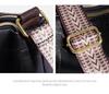 Stylish Multi-layer Stone Pattern Shoulder Crossbody Bag with Tassel – Large Capacity Lycée Women's Bag