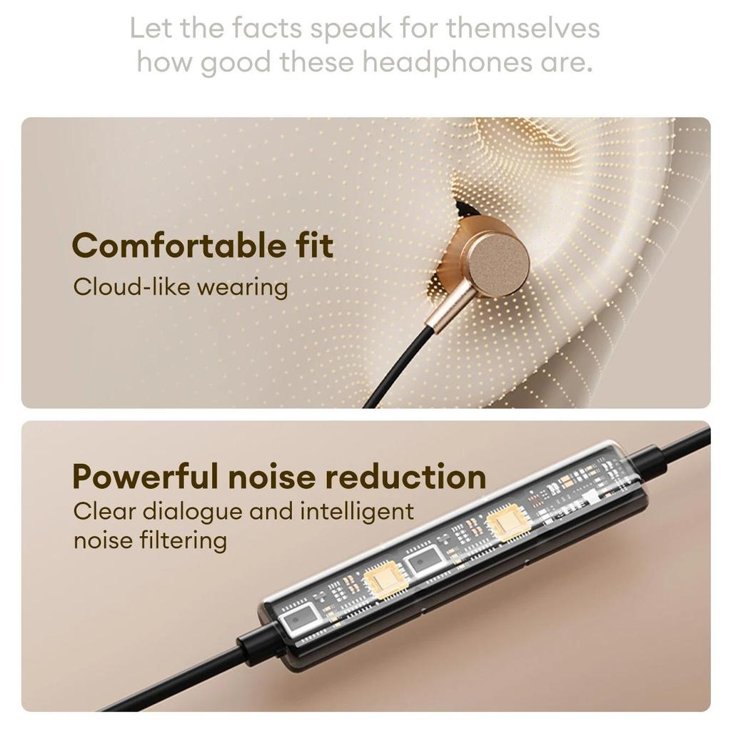 Original Lenovo YF31 Soft Fit In-Ear Wired Earphones Gaming Headphone Type-C/3.5mm 360° Surround Sound Ultra-low Latency Earbuds With Mic NEW