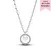PAndora Treated Freshwater Cultured Pearl And Pav  Collier Necklace 393165c01