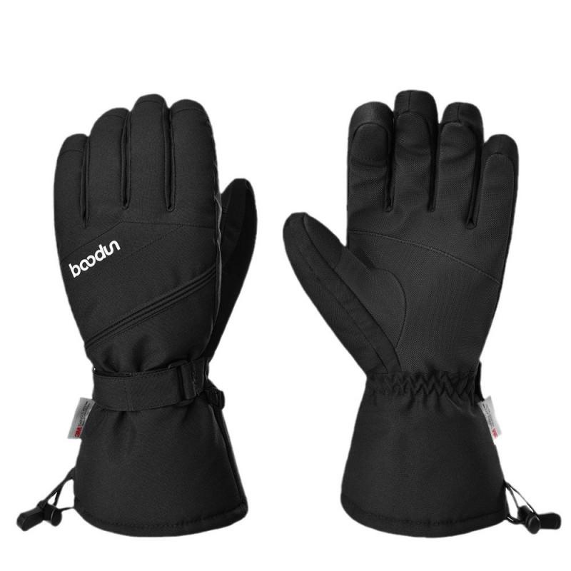 Winter Ski Gloves Adults Waterproof Thermal Insulated Outdoor Snowboarding With 3M Fleece Lining