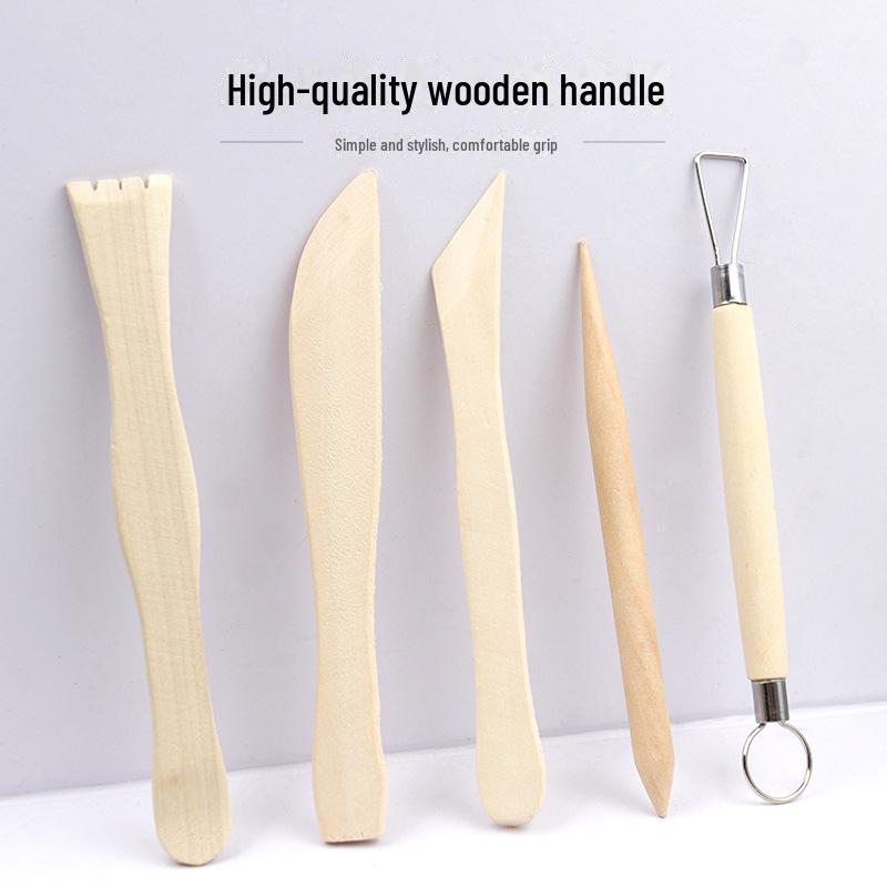 Clay Sculpture Tool Set for DIY Carving and Repair, Detailed Handicraft Knife