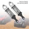 Aluminium Alloy Strengthen Rear Shock Absorber Accessory Fit for ECX 2WD 1 10 RC Hobby CarSilver ECX1096S