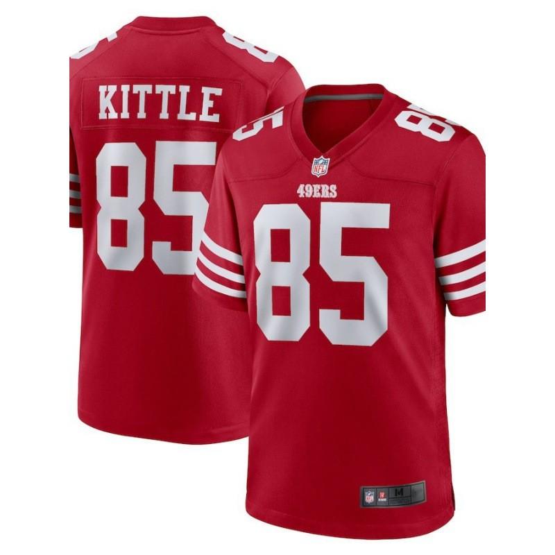 2026 NFL Short Sleeve Jersey San Francisco 49ers Embroidered Football