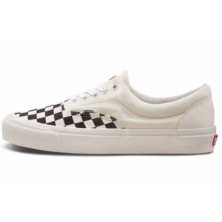 Vans Era CRFT Podium Unisex Sneakers White Checkerboard Black VN0A3WLRVPN