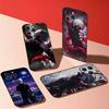 R-Tokyo Ghoul Kaneki Ken Phone Case For Iphone 16 15 11 13 14 Pro Max 7 8 Plus X Xr Xs Max 12mini Black Shell Cover Case