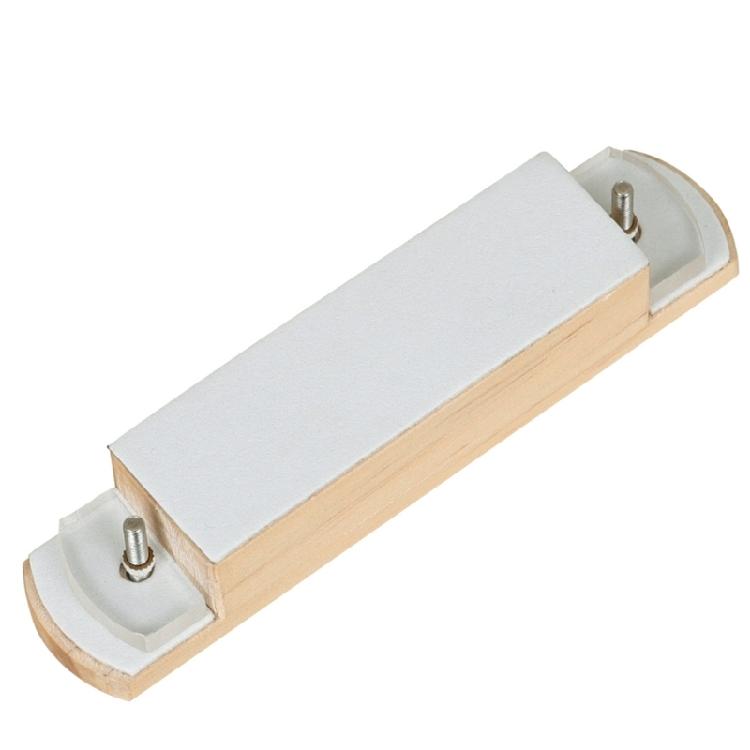 Guitar Bass Pickup Amplifier, Guitar Soundhole Wood Pickups with 6.35mm Jacks