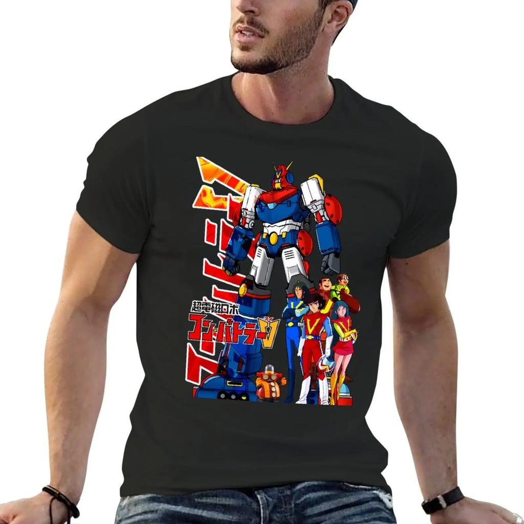 New Combattler V & Pilot Team T-Shirt customized t shirts mens tall t shirts