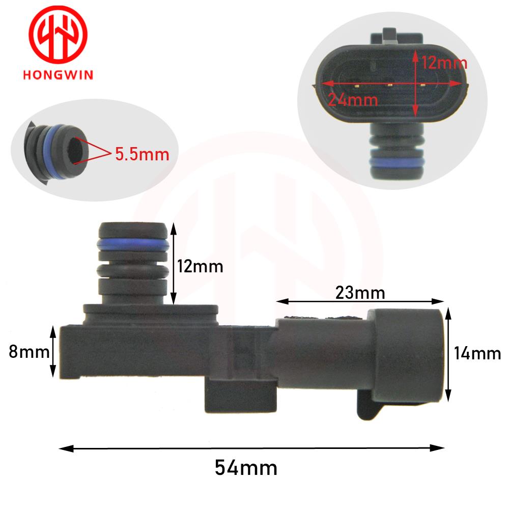 For Renault Clio Espace Kangoo Megane Scenic Laguna Logan Thalia 1 Bar 8200719629 Manifold Absolute Pressure Map Sensor
