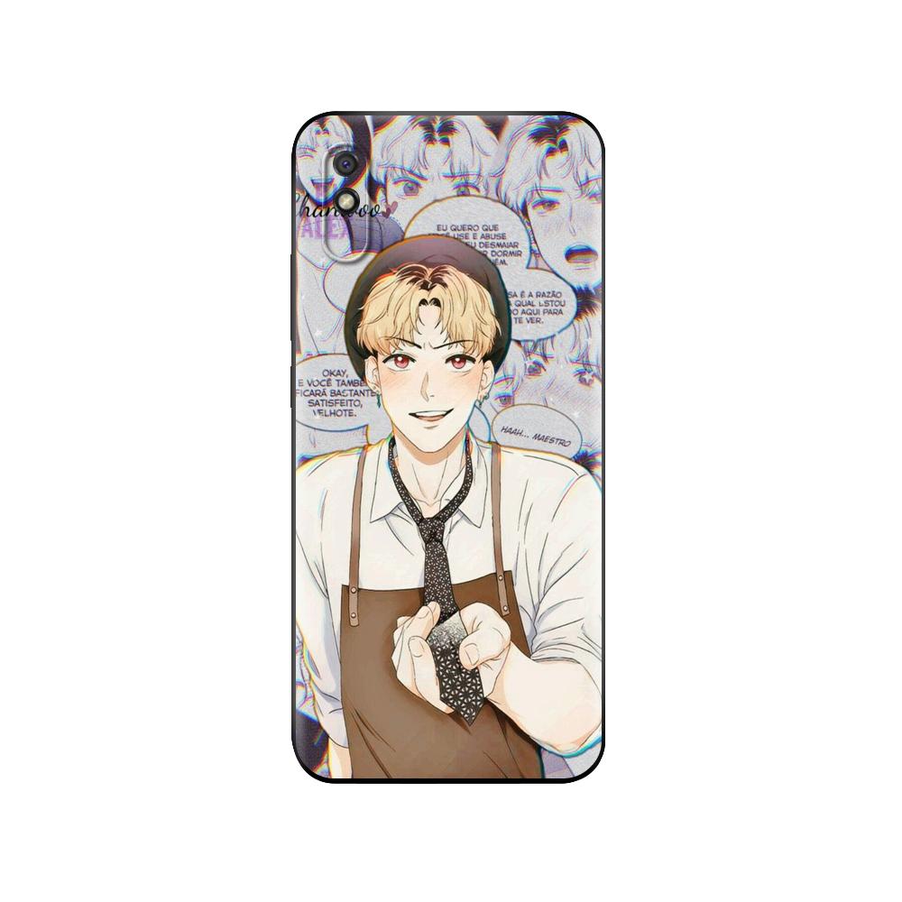 Black Tpu Case For Xiaomi Redmi 7A 8 8A 9 9A 9C Case Redmi Note 8T 8 Pro T Note 9 9S 9Pro Case Fashion Yaoi BJ Manga Alex Luxury
