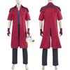 DMC 5 Dante Cosplay Wig Uniform Costumes Disguise for Adult Men Long Windbreaker Gloves Roleplay Outfits Halloween Carnival Suit