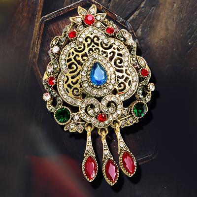 Creative New Clothing Accessories Women'S Elegant Brooch Vintage Baroque Corsage Clothing Suit Accessories