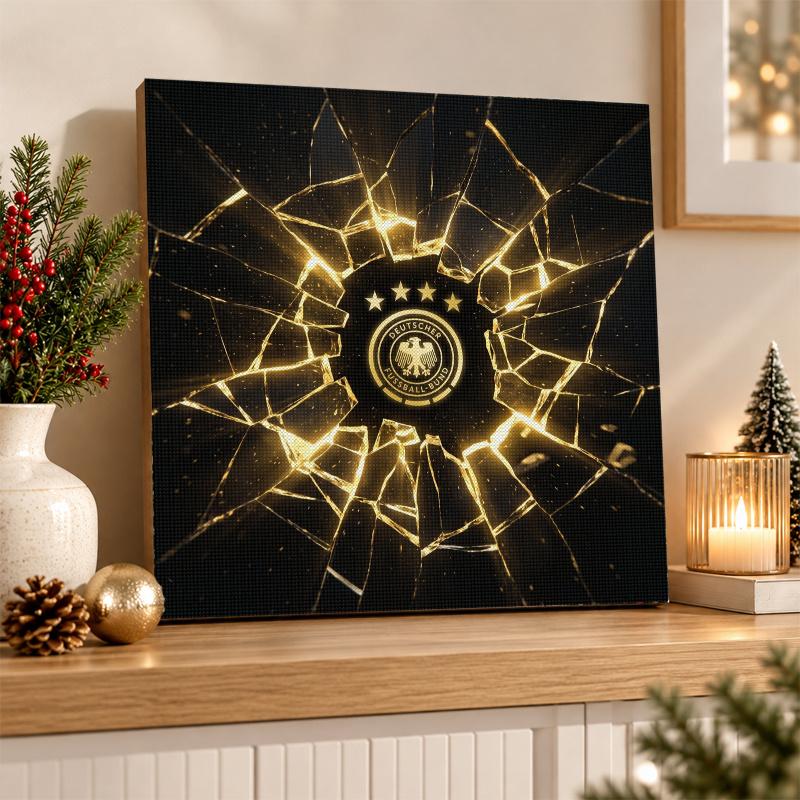 Germany Football Diamond Painting Kit 5D Full Drill DIY Diamond Mosaic Wall Art Home Decor