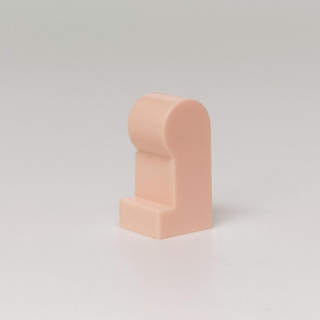 100pcs DIY MOC For 972 Building block Figures parts For Body Part Leg, Left