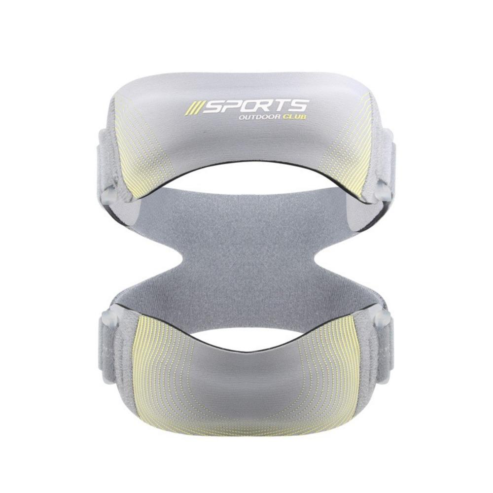 

Полиэстеровые спортивные наколенники Компрессионный наколенник Удобные наколенники для надколенника Фитнес-тренировки серый