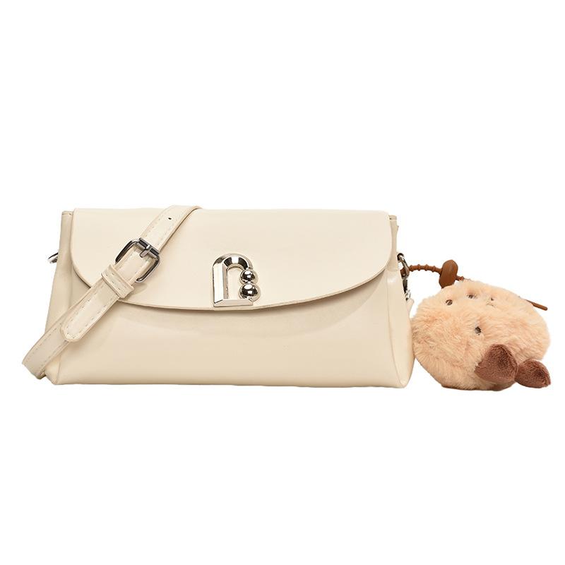 

Сумка Женская Модная Маленькая Квадратная Сумка Новая Повседневная Сумка Через Плечо no pendant белый